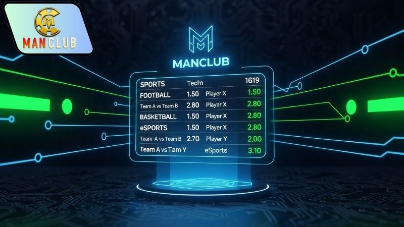Soi kèo Manclub với nhiều loại kèo phổ biến